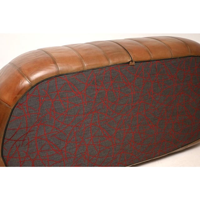 Vintage Moroccan Ottoman Sofa in Leather by Noé Duchaufour-Lawrance for Ligne Roset, 1990 For Sale - Image 11 of 18
