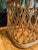 Wood 1970s Mid-Century Bamboo Rattan Side Table For Sale - Image 7 of 11