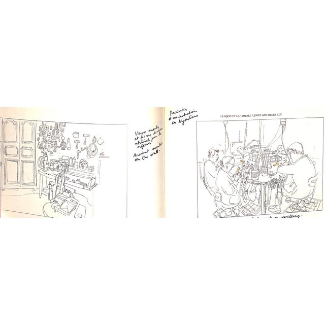 White "Hermes Crafts Illustrated" 1995 Dumas, Alice For Sale - Image 8 of 11