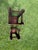 Vintage Graduated Bamboo & Rattan Pedestal Plant Stands, Pair For Sale - Image 9 of 10