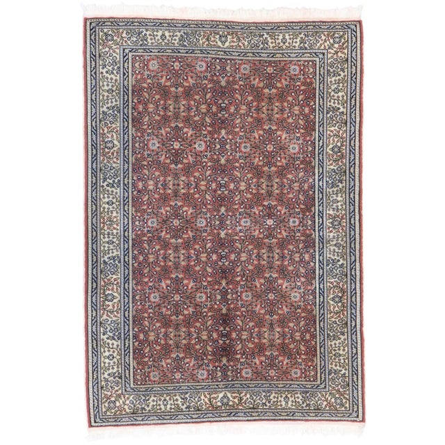 Vintage Turkish Sivas Rug - 03'11 X 05'08 For Sale - Image 10 of 10