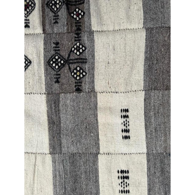 Vintage Hand Woven Malian Rug, 1920s For Sale - Image 9 of 16