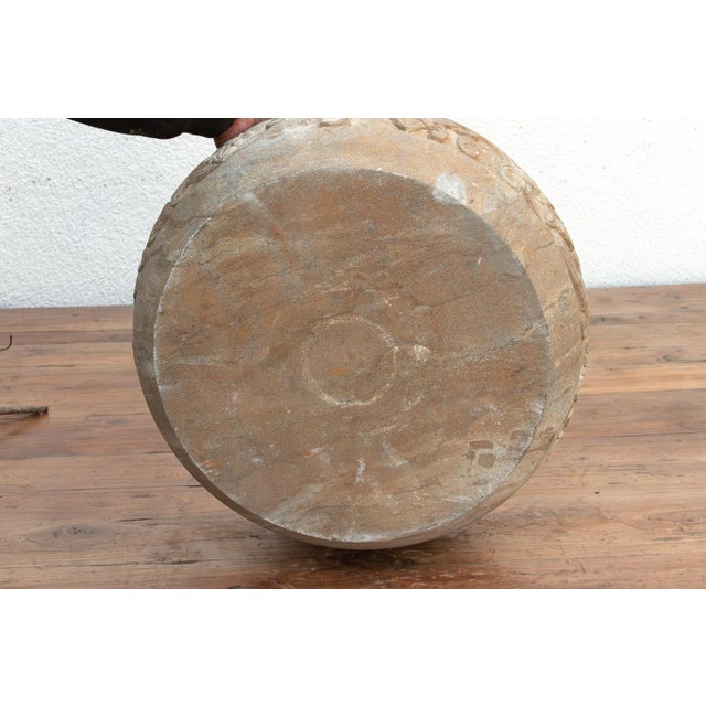Manor House Hand-Carved Stone Vessel For Sale In Los Angeles - Image 6 of 7