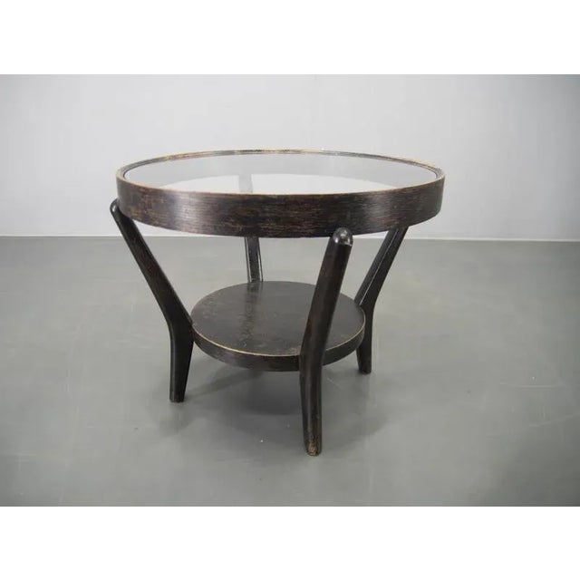 Vintage Coffee Table by Karel Koželka and Antonín Kropáček, 1940s For Sale - Image 4 of 8