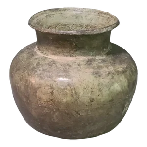 Antique 1800s Bronze Vessel