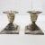 Silverplated Candlesticks Decorated With Swags and Bows - a Pair For Sale - Image 9 of 9