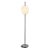 Black Brushed Brass Tall J14 Floor Lamp from Disderot For Sale - Image 8 of 9