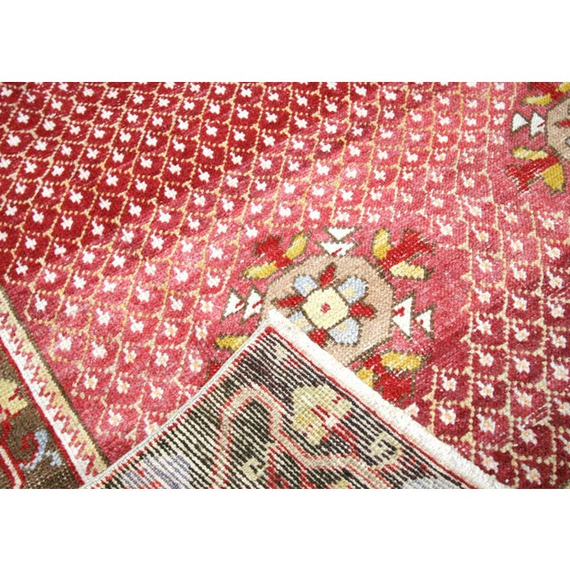1960s Turkish Oushak Rug For Sale - Image 4 of 6