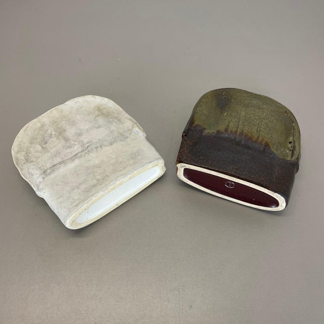 Studio Pottery Vase attributed to Heiner Balzar for Steuler, Germany, 1970s For Sale - Image 14 of 17