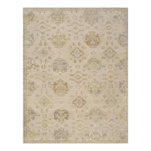 Oushak Wool Beige Area Rug, 8' 1'' X 9'11''