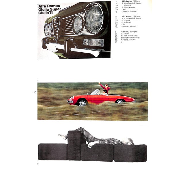 Pubblicita in Italia: Advertisiing in Italy 1967-1968 For Sale - Image 10 of 11