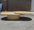1980s Postmodern Lacquer Goatskin Extendable Swivel Top Coffee Table For Sale - Image 9 of 11