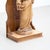Large Traditional Figure of a Virgin in Wood Niche, 1950 For Sale - Image 4 of 14