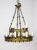 Mid 20th Century Tudor Style 2-Tier Tole Ring Chandelier For Sale - Image 12 of 12
