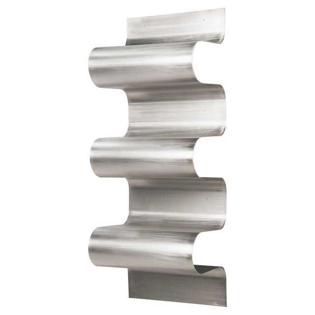 Wave Bookshelf in Powder Coated Aluminium by Julien Vidame For Sale - Image 9 of 9