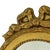 Baroque Italian Crested Mirror in Gold-Colored Resin, 1960s For Sale - Image 3 of 18