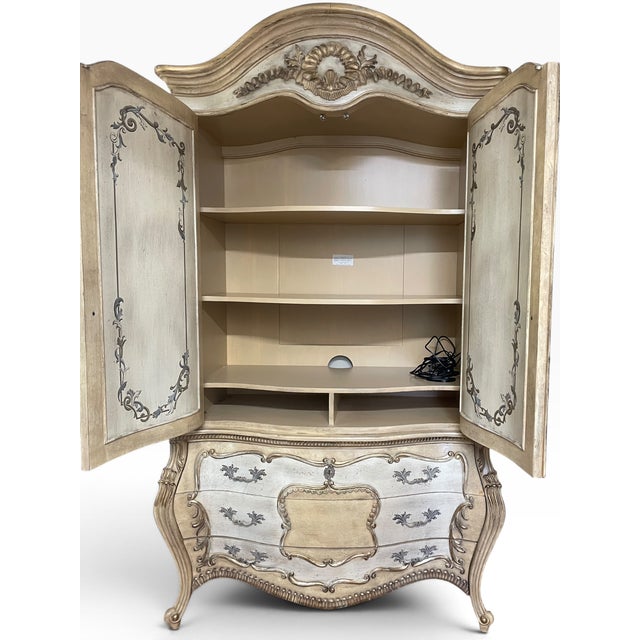 A statement piece from Ferguson Copeland, Ltd., the North Carolina maker known for hand-carved, hand-finished European...