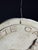 Plaster plaque “societe canine” from France, 24 diameter x 2d cm
