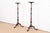 English Imperial Furniture Chippendale Carved Mahogany Pedestal Plant Stands, Pair For Sale - Image 3 of 12