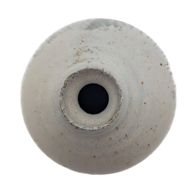 Mid 20th Century Drip-Glazed Stoneware Vase For Sale - Image 9 of 11