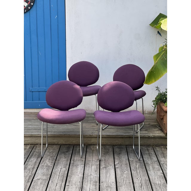 Djinn Chairs by Olivier Mourgue for Airborne, 1960s, Set of 4 For Sale - Image 16 of 18