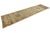 Antique Heriz Serapi Wool Runner – Neutral Geometric Hallway Gallery Runner 3x11 For Sale - Image 9 of 9