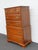 Traditional Tall Solid Maple Chest of Drawers 6655 For Sale - Image 3 of 14