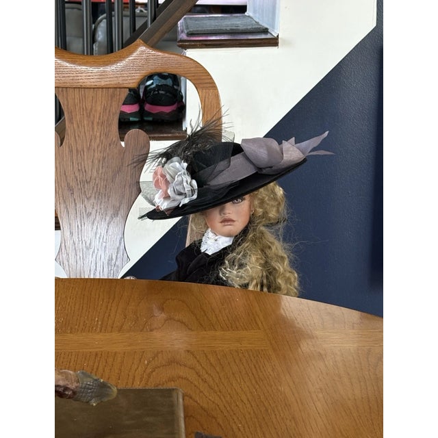 1998 Jan McLean “Patricia” 30" Porcelain Doll, Signed No. 452/1000 For Sale In Boston - Image 6 of 13