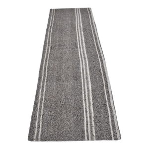 1950s Turkish Neutral Wool Kilim Runner