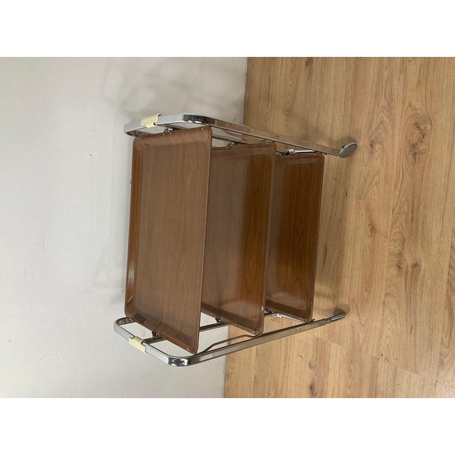 Mid-Century Modern Serving Trolly, 1960s For Sale - Image 6 of 15