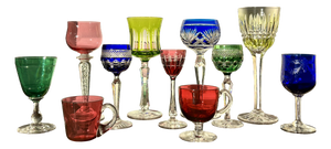 Crystal Roemer Glasses from Baccarat, Set of 11