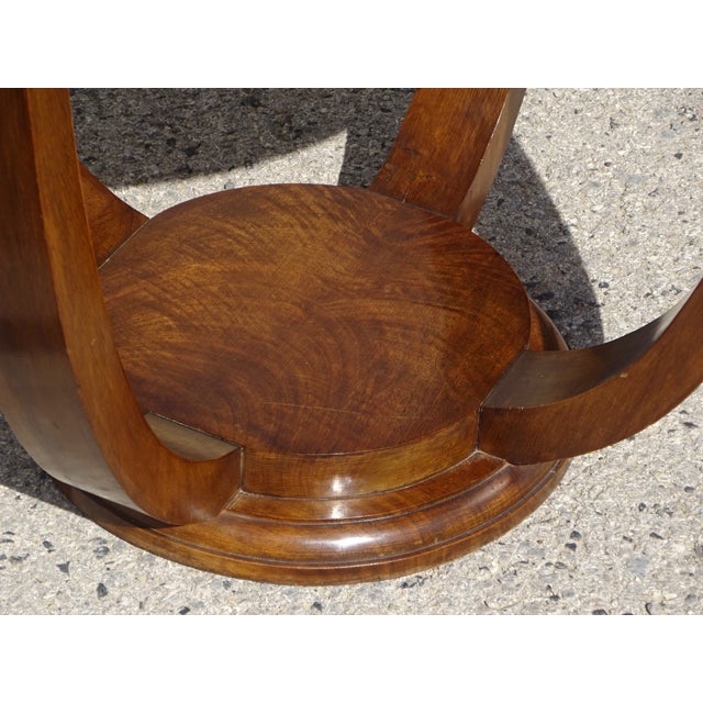 Art Deco Coffee Table in Walnut and Burr Walnut, 1920s For Sale - Image 11 of 18