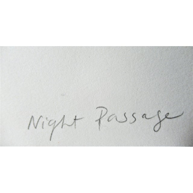 Late 20th Century Pia Stern, Night Passage, 1994 For Sale - Image 5 of 6
