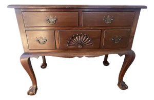 Late 19th Century Queen Anne Style Lowboy