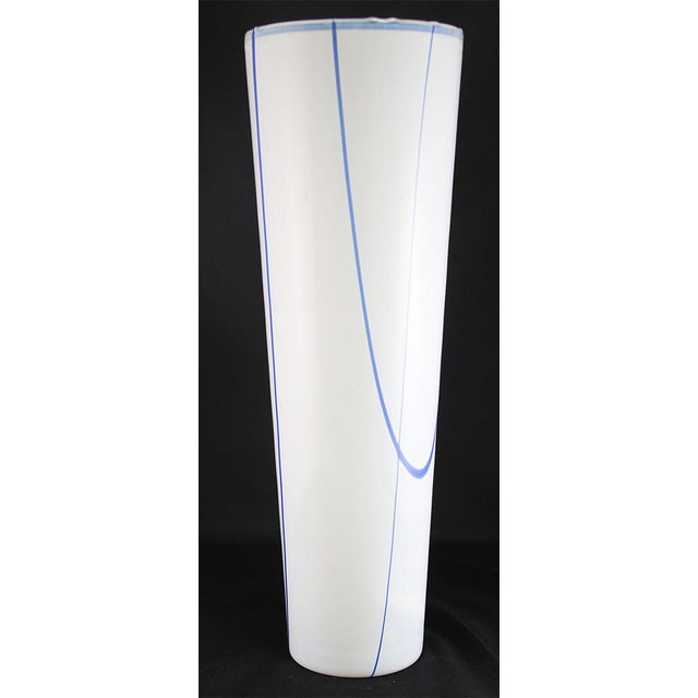 Mid-Century Modern Kosta Boda Tall Vase For Sale - Image 3 of 5