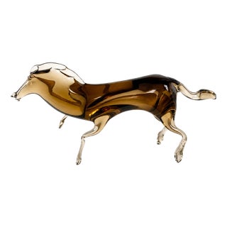 Italian Murano Glass Horse For Sale