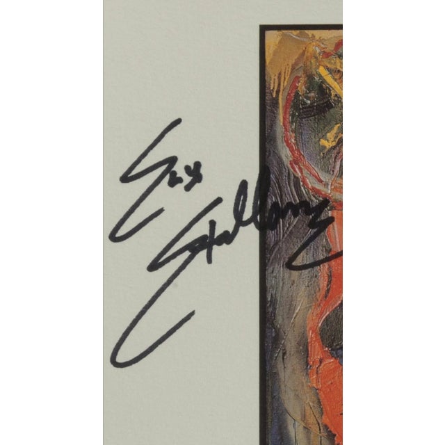 Late 20th Century 1995 Sylvester S one Signed Lithograph Titled Joan's Life For Sale - Image 5 of 8