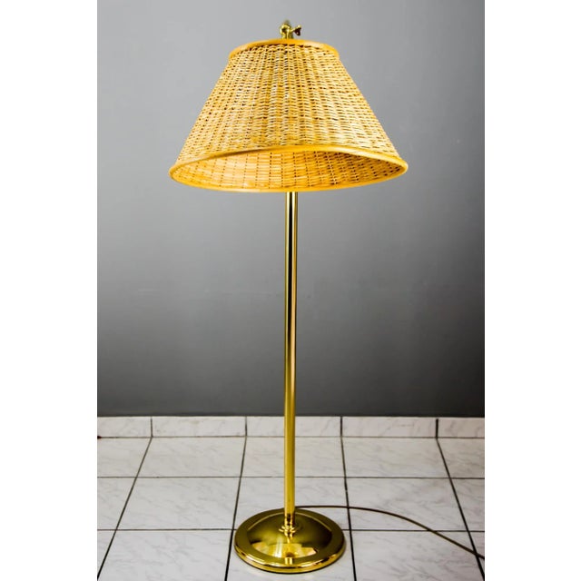 Austrian Floor Lamp by J. T. Kalmar, 1950s For Sale - Image 6 of 18