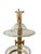 Chapman & Myers Vintage Chapman & Myers Style Brass and Glass Hurricane Wall Sconces – Pair of Mid-Century Lantern Candle Holders For Sale - Image 4 of 17