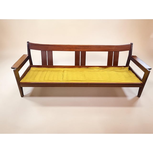 Vintage Danish Frame Sofa, 1970s For Sale - Image 3 of 14