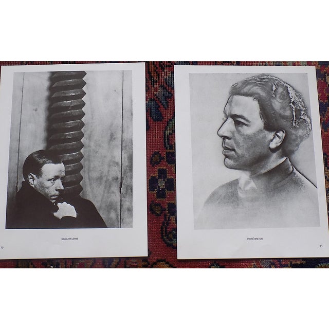 1990s Vintage Man Ray 20th C. Photographic Prints of World Famous Giants of Literature and Art - Set of 6 For Sale - Image 5 of 11