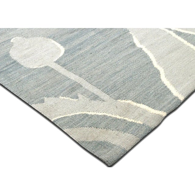 Contemporary Contemporary Ikat Design Kilim For Sale - Image 3 of 5