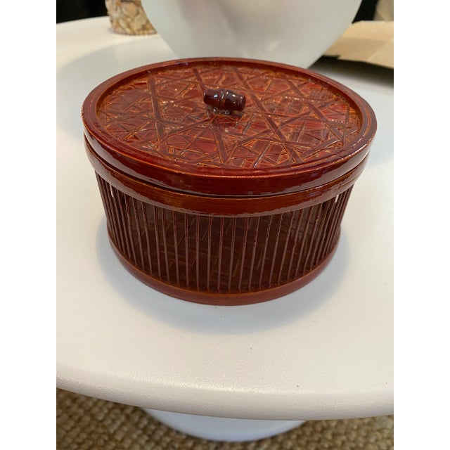 Laquered Handmade Bamboo Box For Sale In Miami - Image 6 of 6