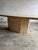 Brutalist Sculptural Travertine Dining Table, 1970s For Sale - Image 3 of 13