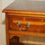 Burr Yew Wood Book Table with Single Drawer and Bookshelves For Sale - Image 9 of 14