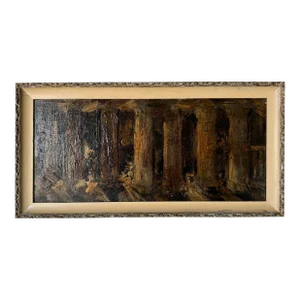 1960's Janet Robson Kennedy (American, 1902–1974) Oil Painting, Framed