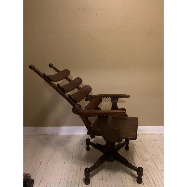 Restoration Hardware 1800s Dentist Replica Chair For Sale - Image 12 of 12