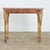 Italian 19th Century Painted and Parcel Gilt Marble Top Console Table For Sale - Image 13 of 13