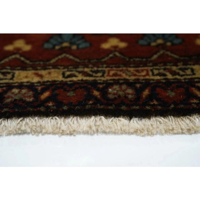 Red Antique Sarouk Rug 1'10'' x 2'5'' For Sale - Image 8 of 12