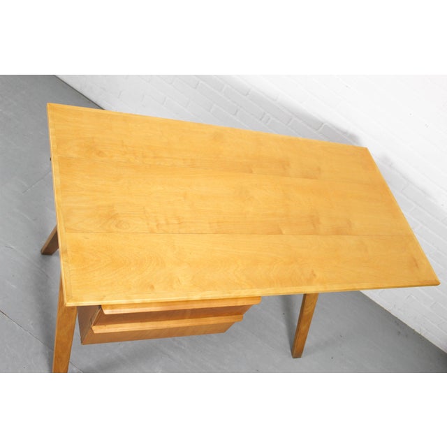 Mid-Century Modern Model EB02 Birch Series Desk by Cees Braakman for Ums Pastoe, 1952 For Sale - Image 8 of 13